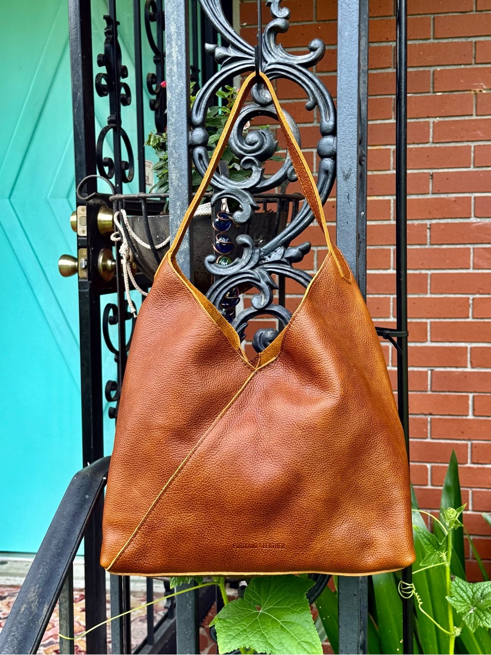 PORTLAND LEATHER COMPANY AP OVERSIZED NAOMI IN LIMITED EDITION DURANGO - Picture 13 of 15